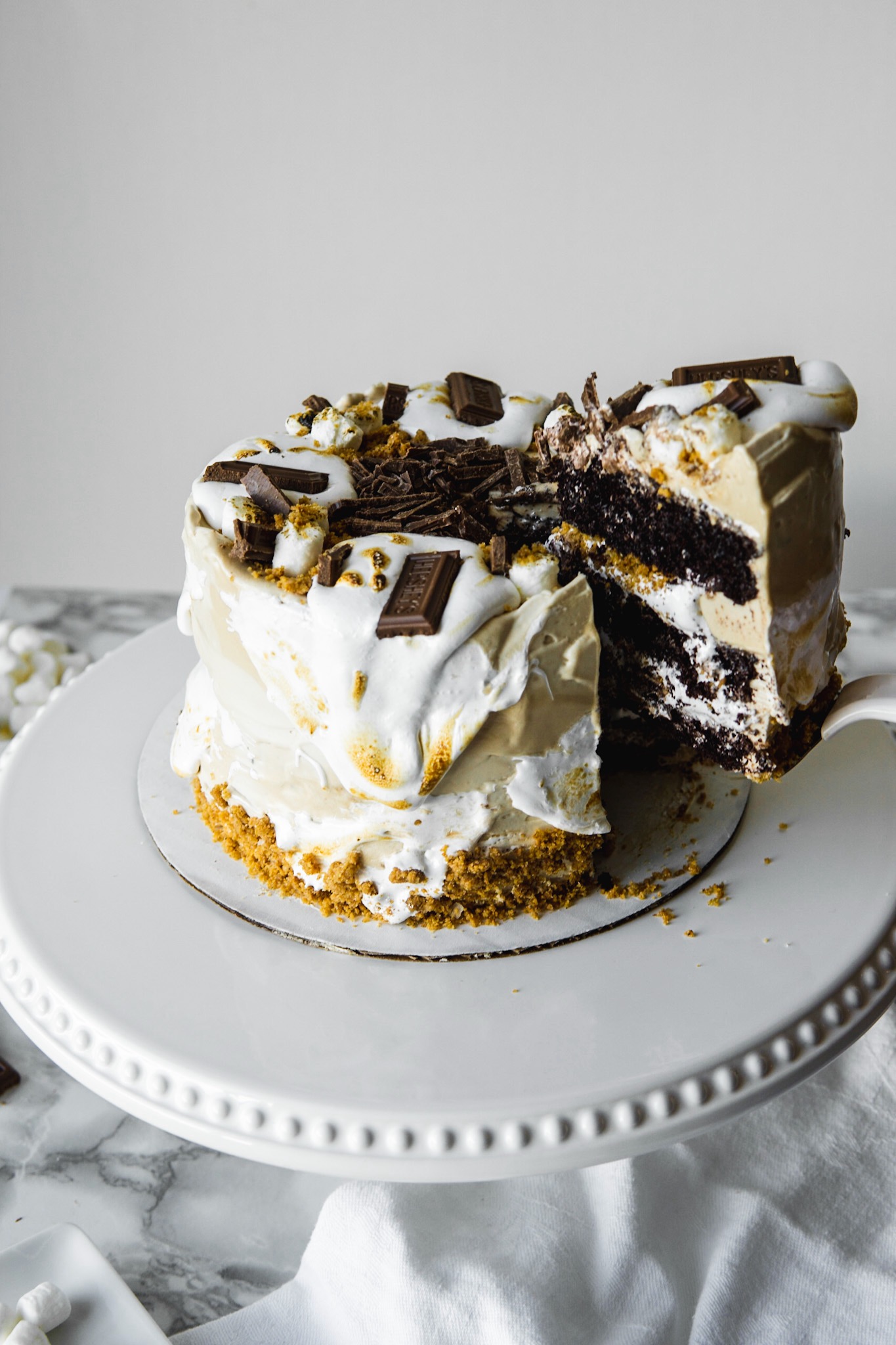 The Ultimate S’mores Layer Cake