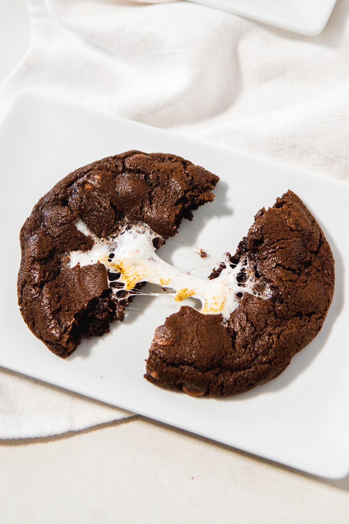 Giant Double Chocolate Chip Cookies *with marshmallow!