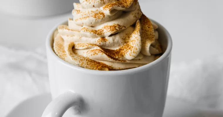 Coffee Whipped Cream {Simple & Delicious}