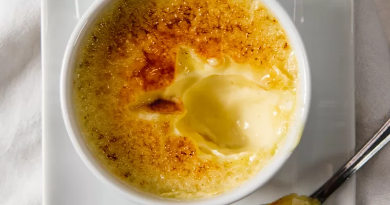 The Simplest Crème Brûlée