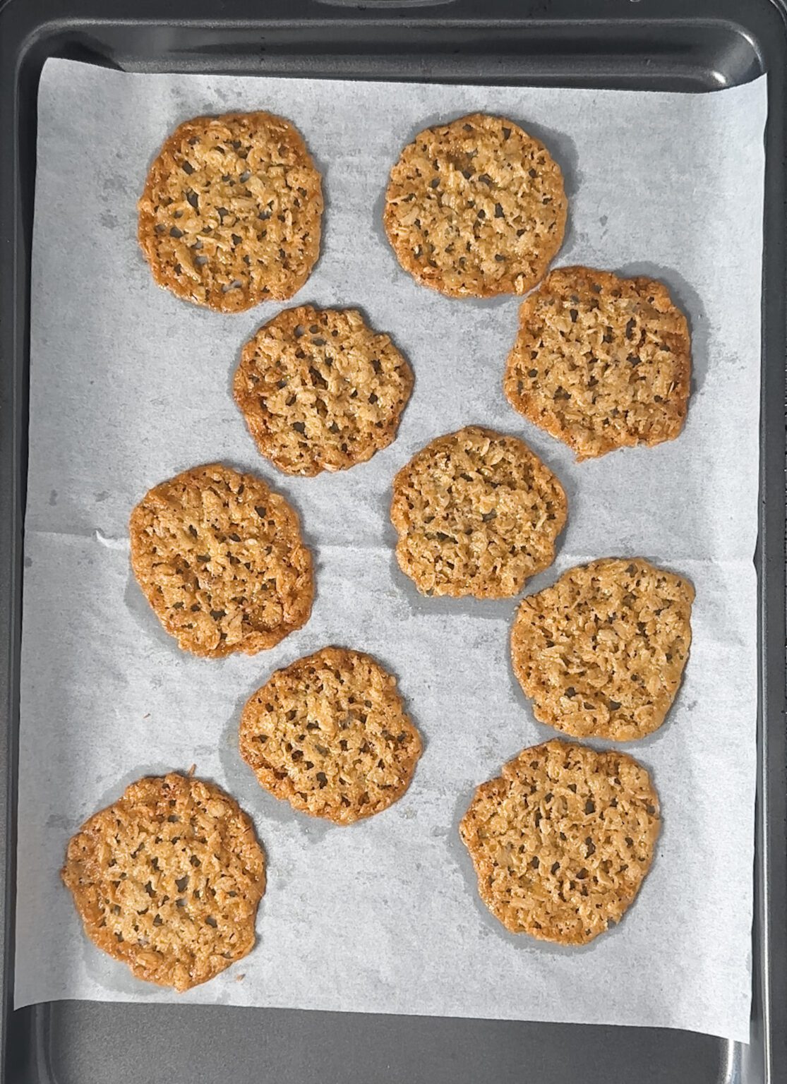 Oatmeal Lace Cookies The Mindful Meringue