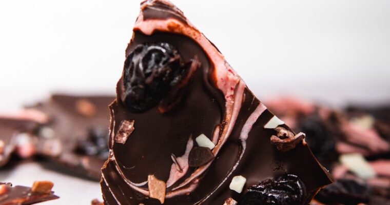 Black Forest Chocolate Bark
