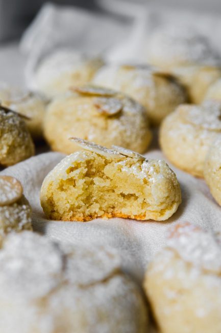 Chewy Almond Cookies {Gluten-free} - The Mindful Meringue